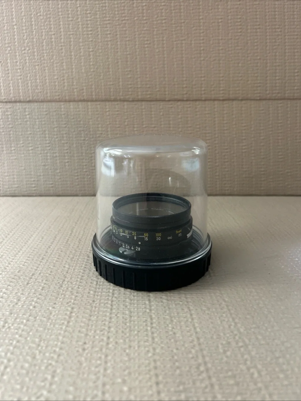 Nikon 28mm Prime Lens in Black with Clear Case
